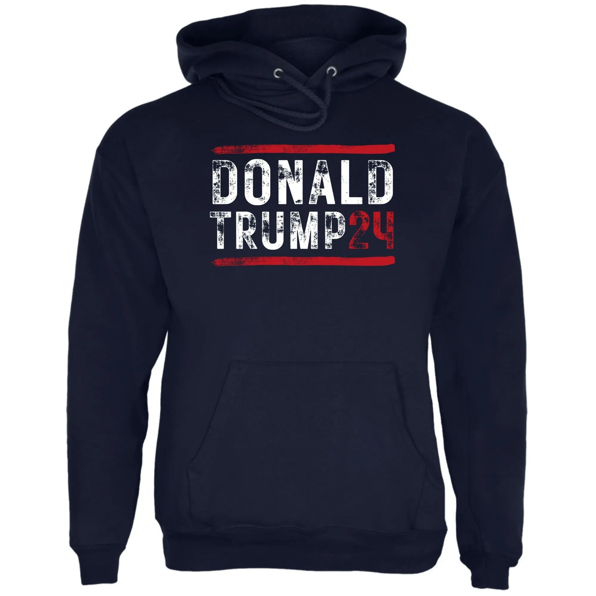 Election 2024 Trump 24 Stencil Art Mens Pullover Hoodie sold by Old Glory