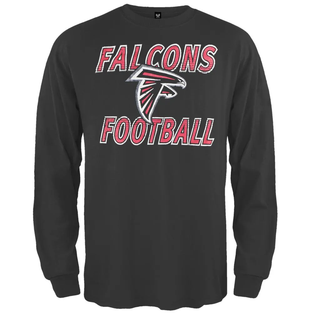 Atlanta Falcons - Flanker Logo Premium Long Sleeve T-Shirt sold by Old Glory