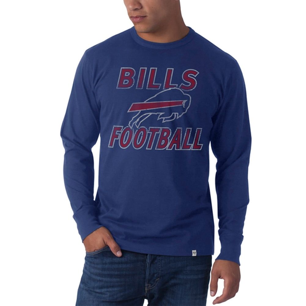 Buffalo Bills - Flanker Logo Premium Long Sleeve T-Shirt sold by Old Glory