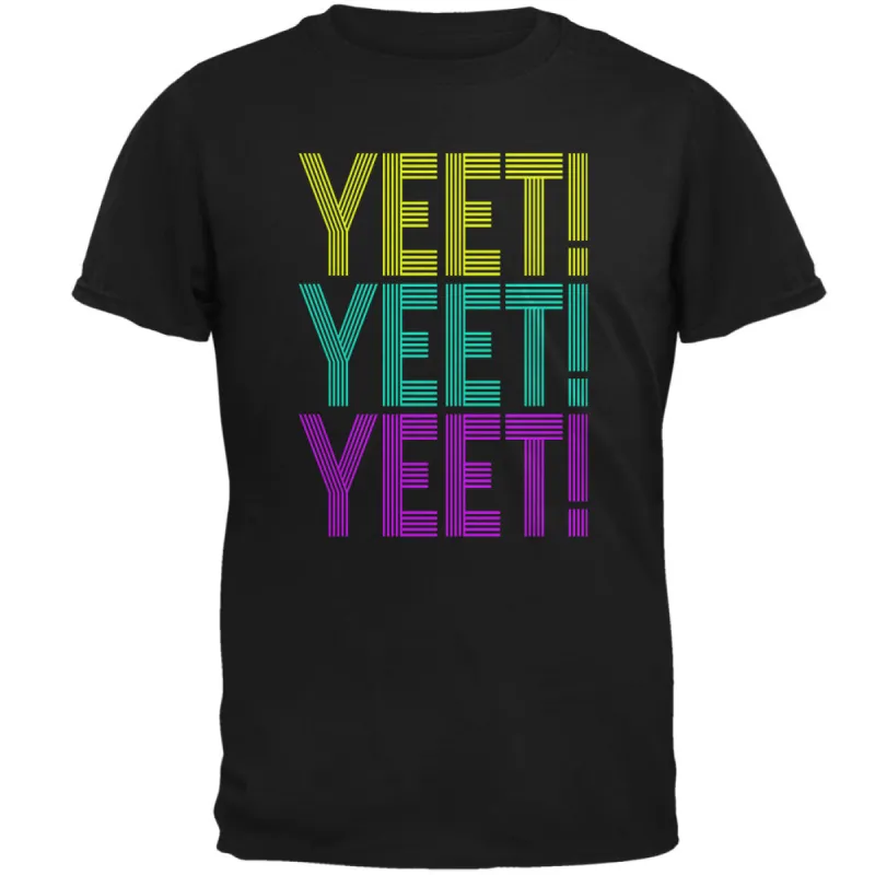 Retro Repeat Yeet 70s 90s Mens T Shirt made by Old Glory
