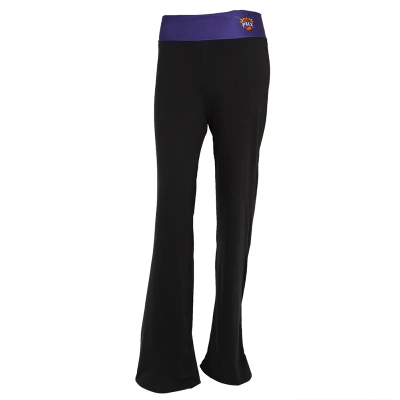 Phoenix Suns - Flip Down Waistband Logo Juniors Yoga Pants sold by Old Glory