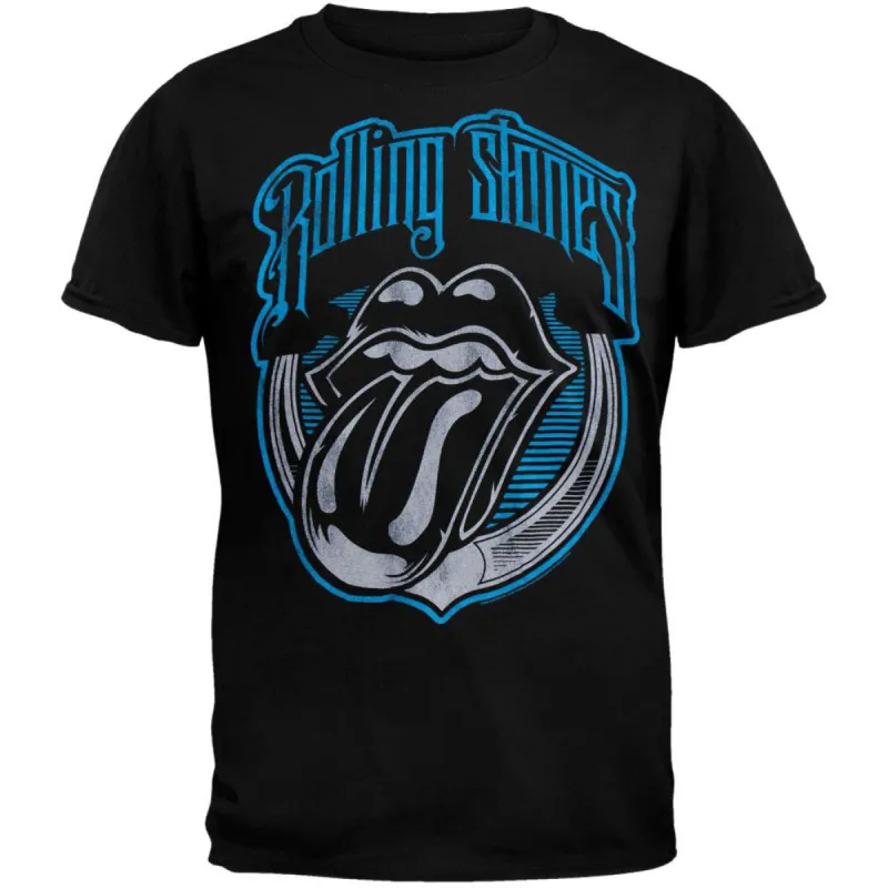 Rolling Stones - Blue Light Soft T-Shirt sold by Old Glory