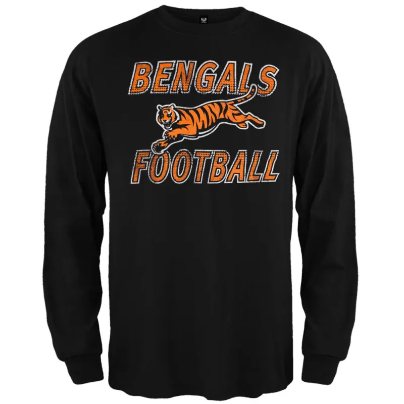 Cincinnati Bengals - Flanker Logo Premium Long Sleeve T-Shirt sold by Old Glory