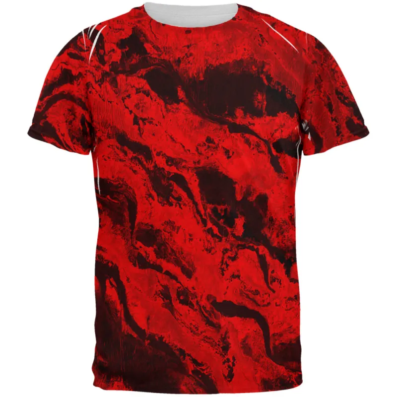 Halloween Gore Rivers of Blood All Over Mens T Shirt sold by Old Glory