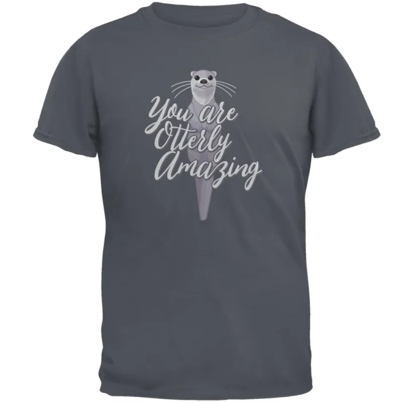 You are Otterly Utterly Amazing Pun Mens T Shirt sold by Old Glory