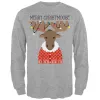 Christmas Merry ChristMoose Moose Mens Long Sleeve T Shirt sold by Old Glory