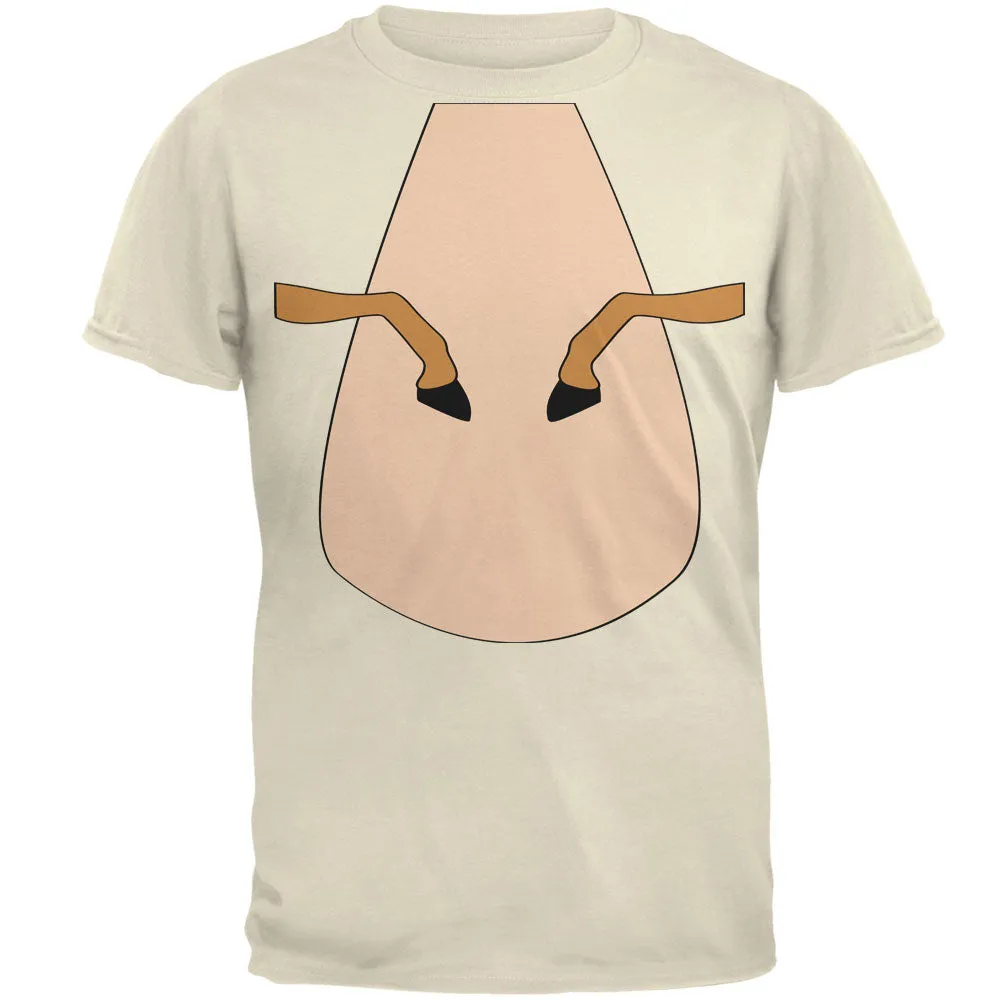 Halloween Horse Costume Palomino Tan Mens T Shirt sold by Old Glory