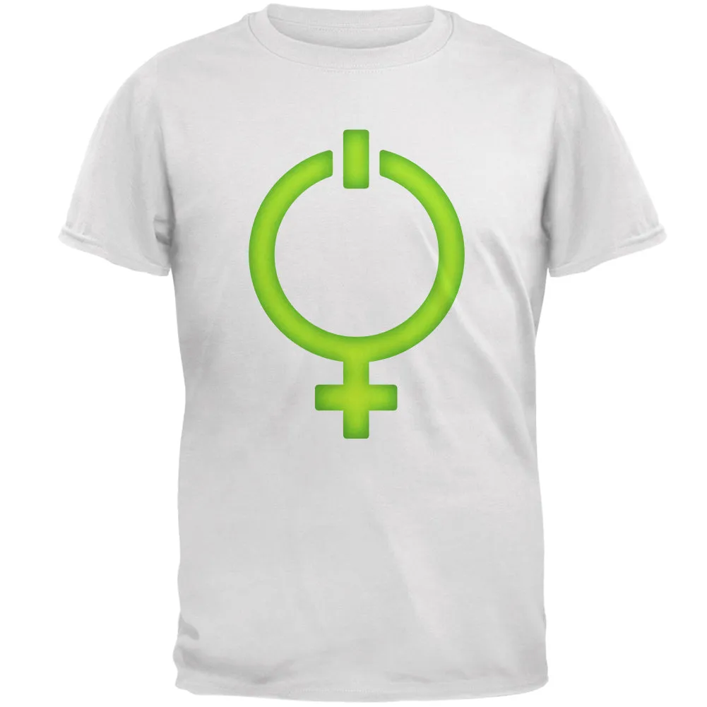 Feminism Girl Power Symbol Mens T Shirt sold by Old Glory