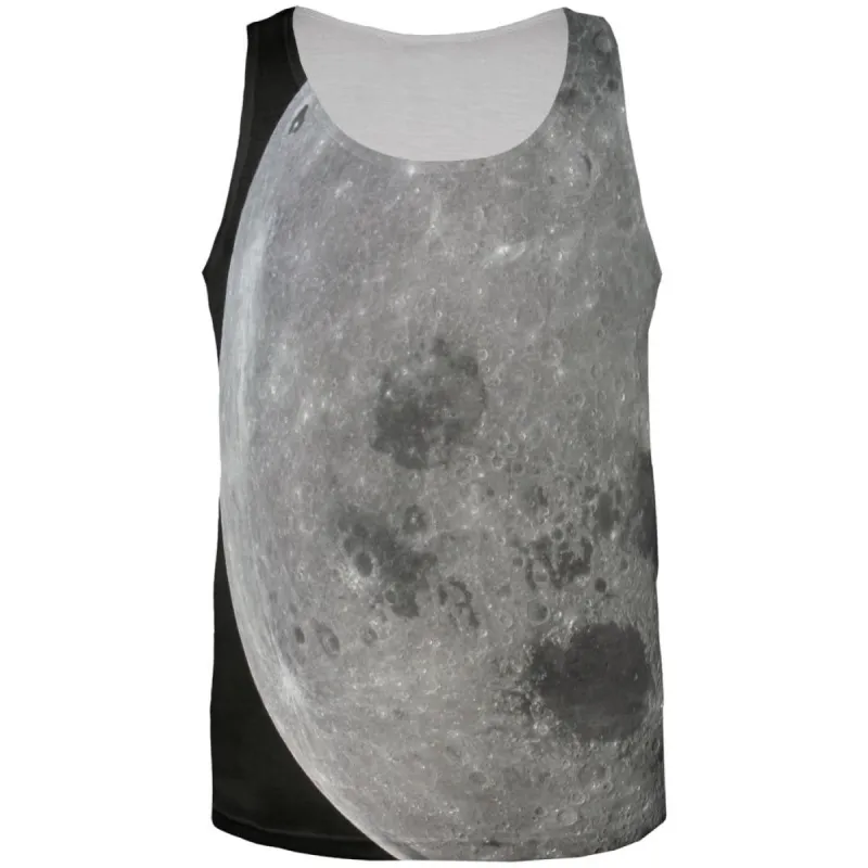 Moon All Over Adult Tank Top sold by Old Glory