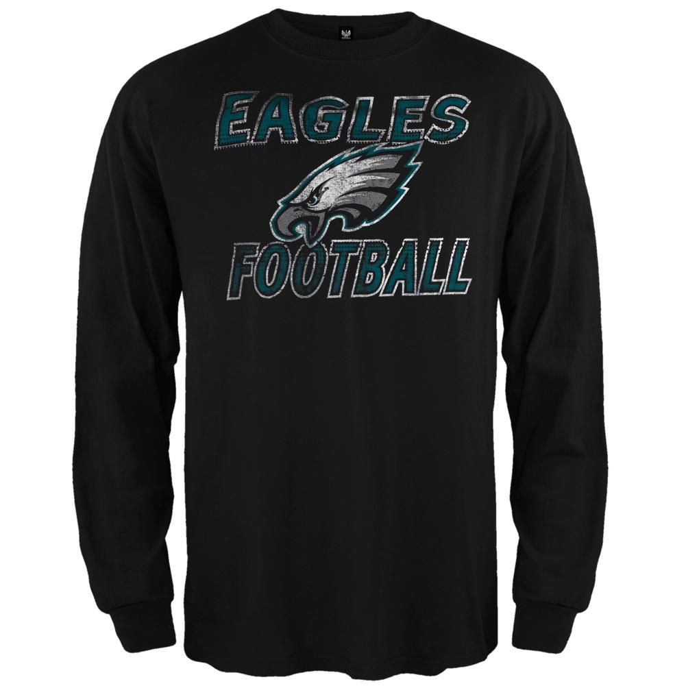 Philadelphia Eagles - Flanker Logo Premium Long Sleeve T-Shirt sold by Old Glory