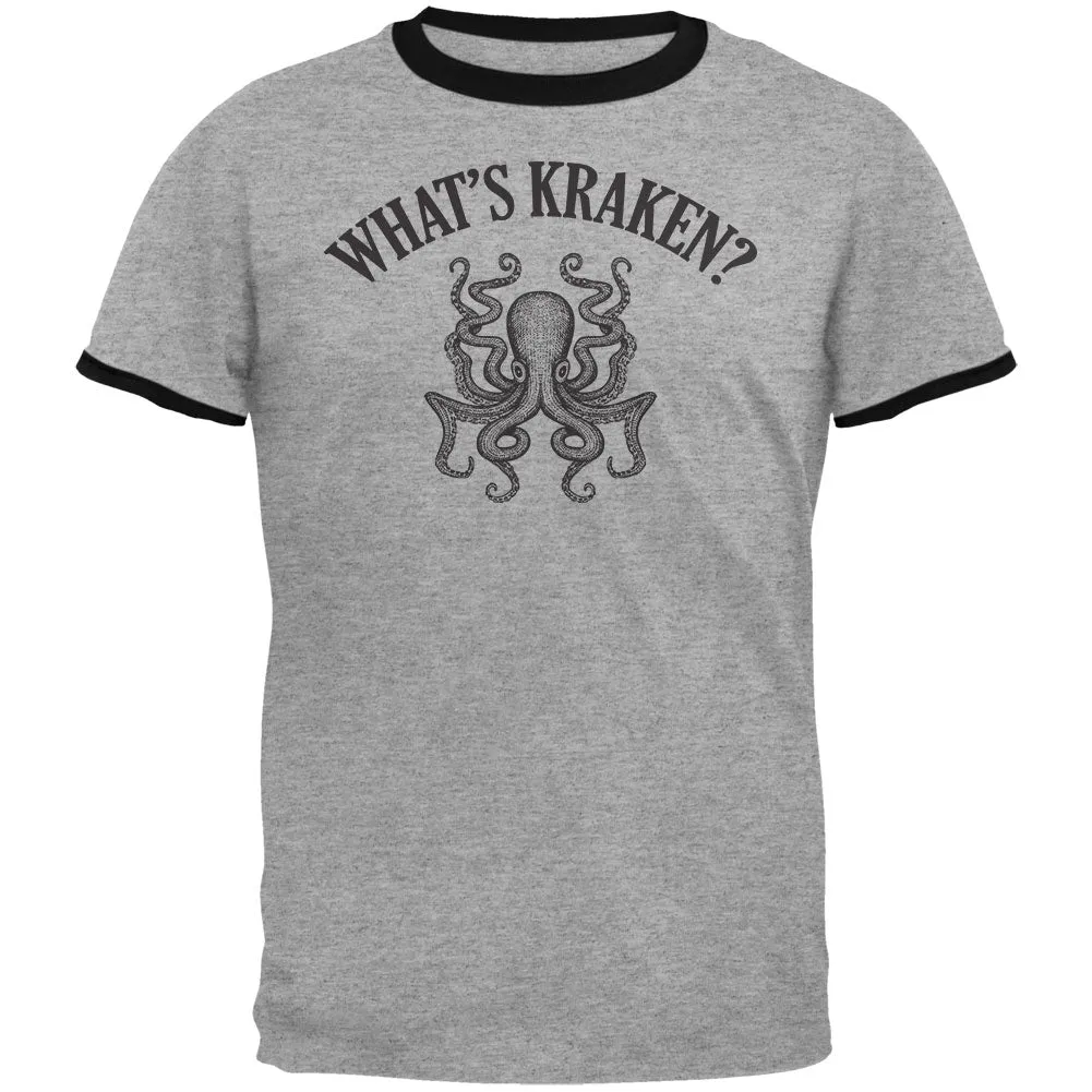 What's Kraken? Mens Ringer T Shirt sold by Old Glory
