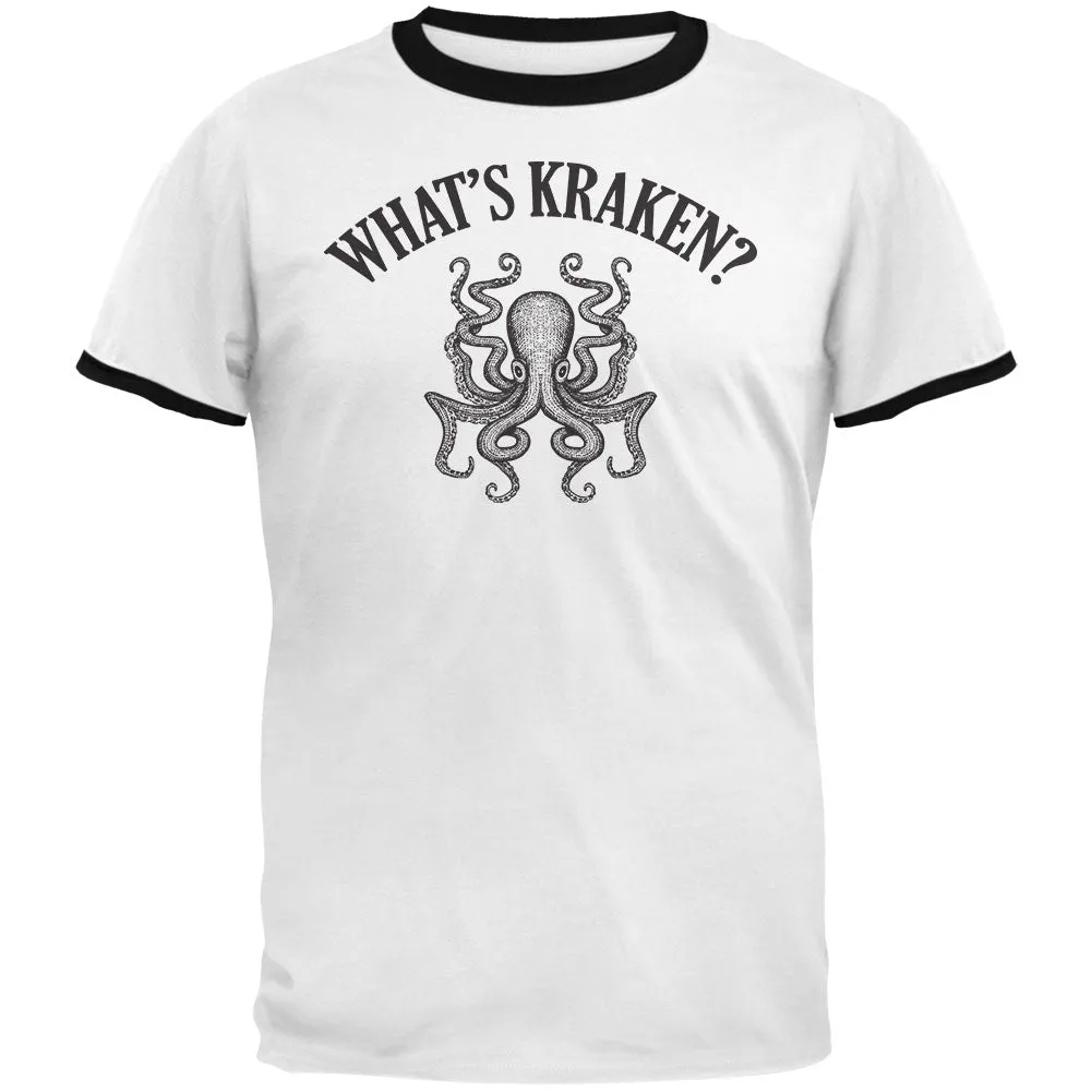 What's Kraken? Mens Ringer T Shirt sold by Old Glory product image thumbnail 2
