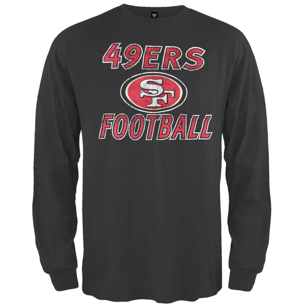 San Francisco 49ers - Flanker Logo Premium Long Sleeve T-Shirt sold by Old Glory
