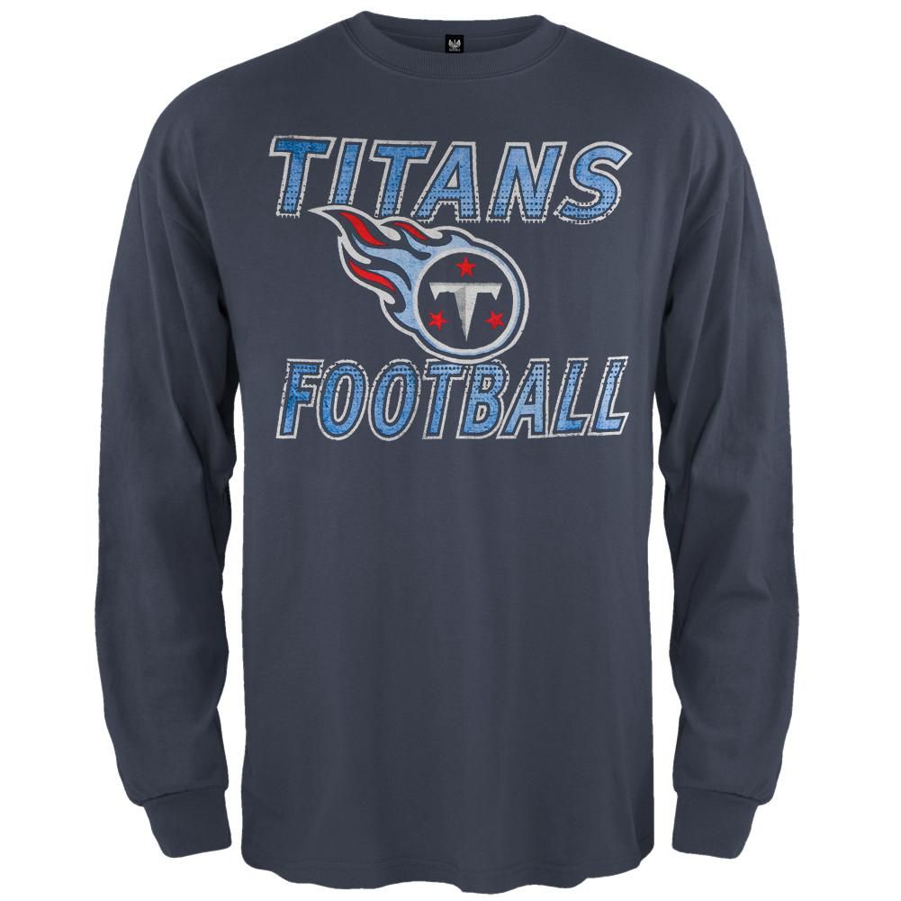 Tennessee Titans - Flanker Logo Premium Long Sleeve T-Shirt sold by Old Glory