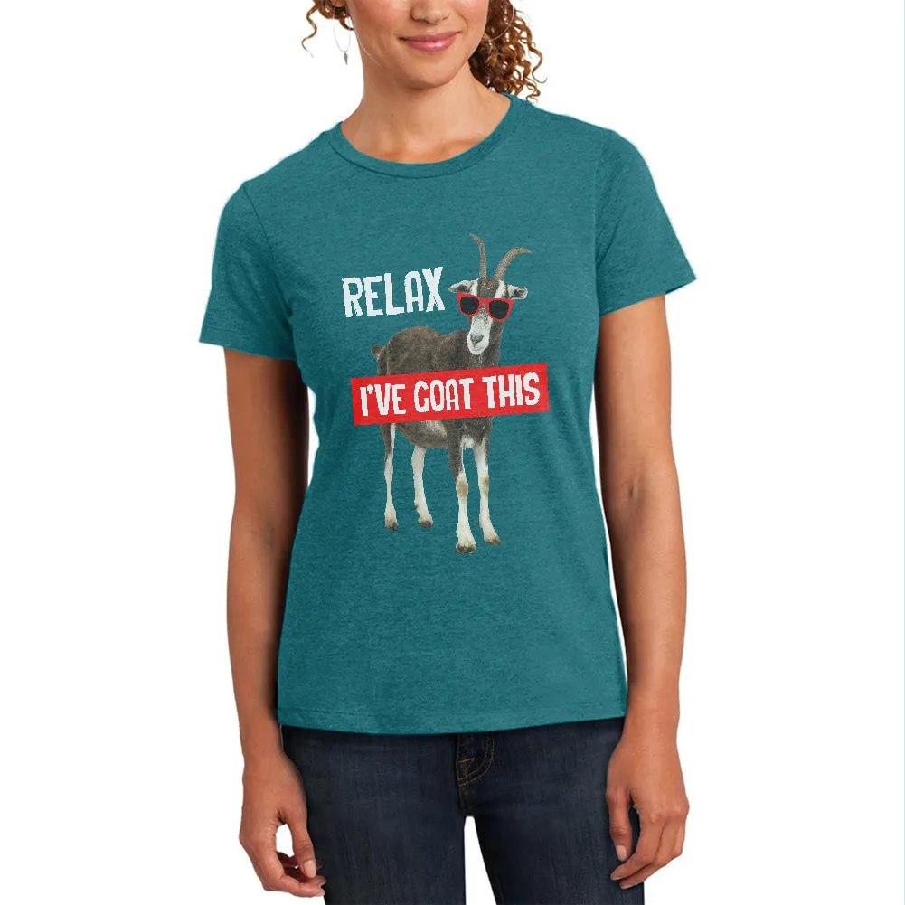 Relax I've Goat Got This Womens Soft Heather T Shirt sold by Old Glory product image thumbnail 3