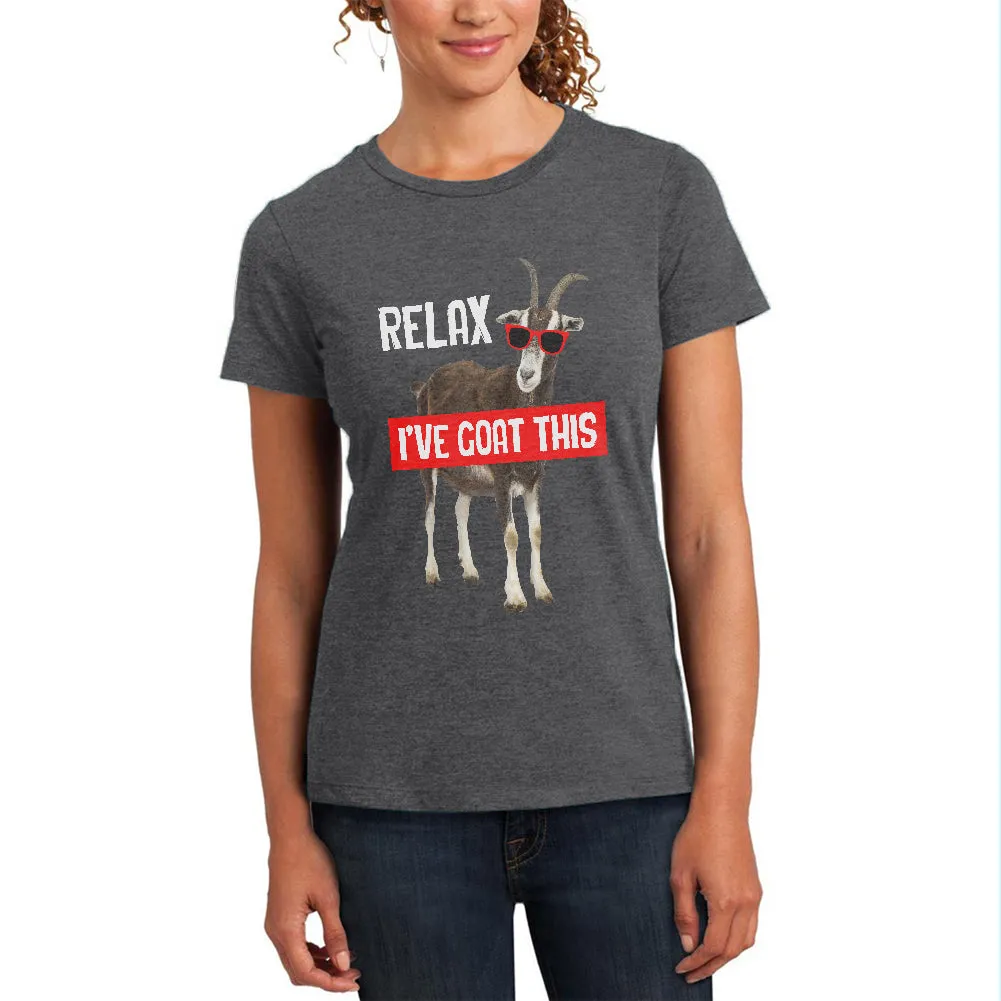 Relax I've Goat Got This Womens Soft Heather T Shirt sold by Old Glory