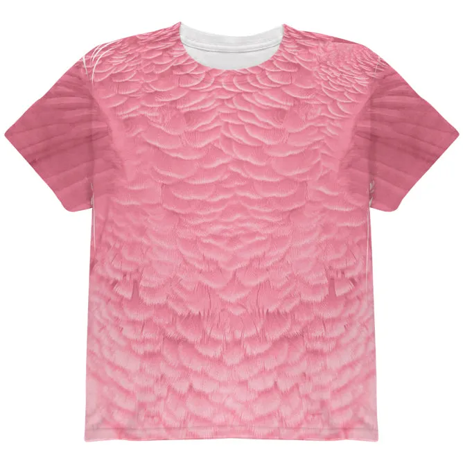 Halloween Costume Pink Flamingo Costume All Over Youth T Shirt sold by Old Glory