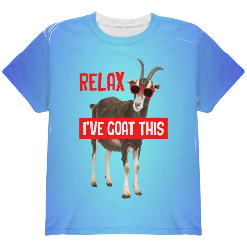 Relax I've Goat Got This All Over Youth T Shirt sold by Old Glory