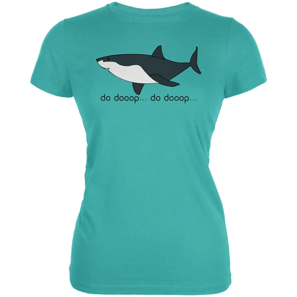 Great White Shark Suspense Cute Juniors Soft T Shirt sold by Old Glory