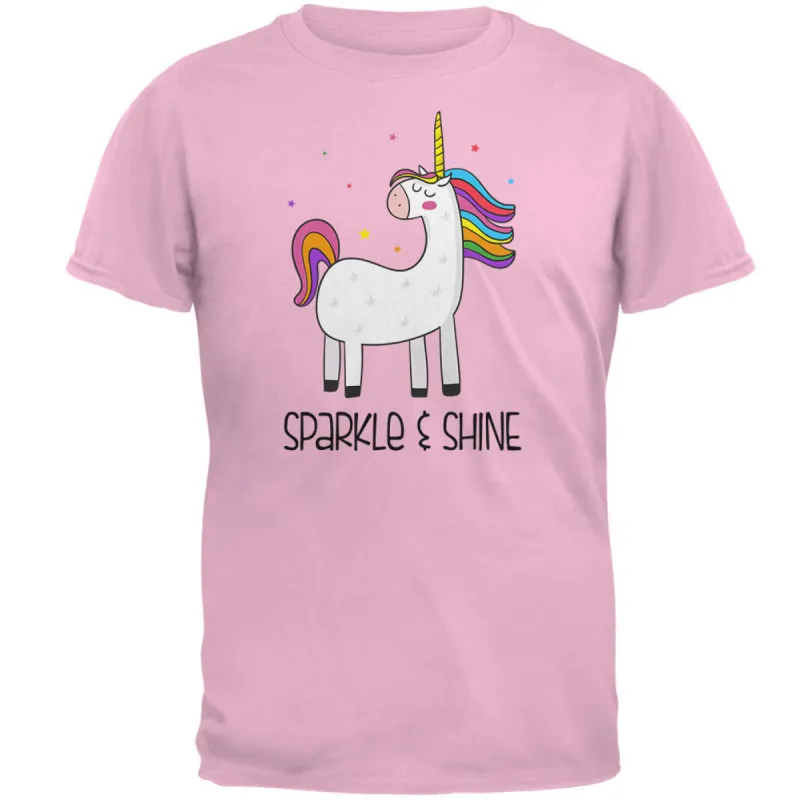 Unicorn Sparkle and Shine Mens T Shirt sold by Old Glory