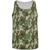 Green Woodland Camo All Over Mens Tank Top sold by Old Glory