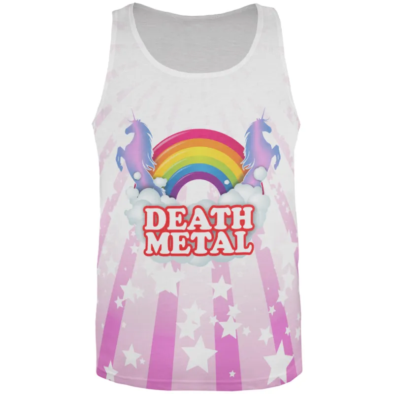 Death Metal Rainbow All Over Mens Tank Top sold by Old Glory