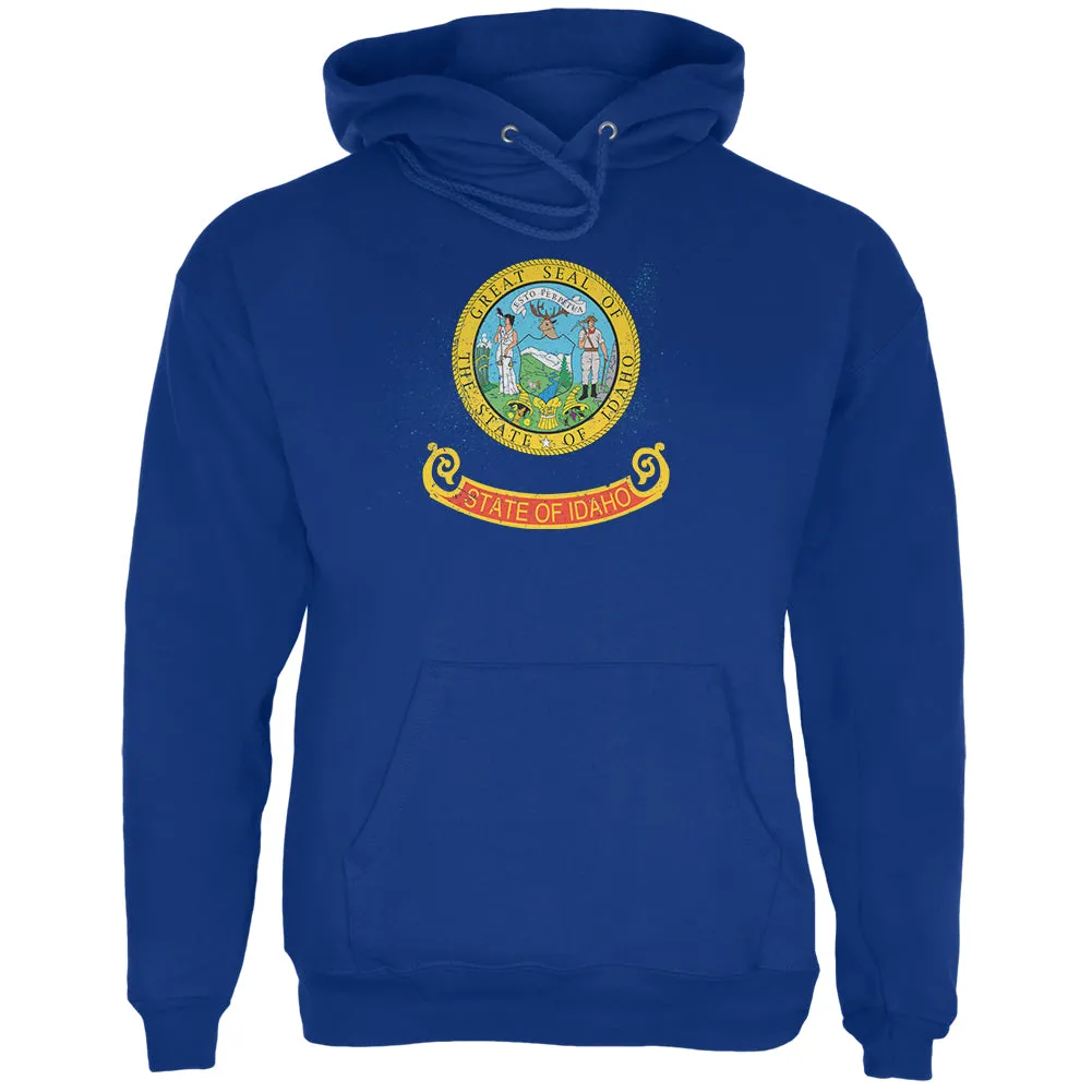 Born and Raised Idaho State Flag Mens Hoodie sold by Old Glory
