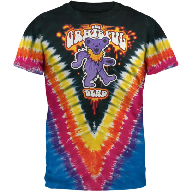 Grateful Dead - Liquid Bear V-Dye T-Shirt sold by Old Glory