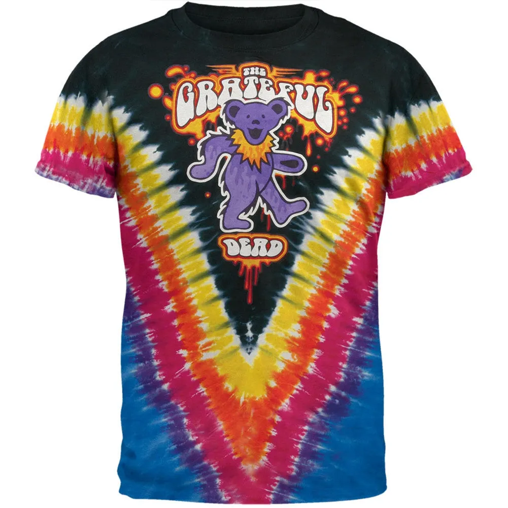 Grateful Dead - Liquid Bear V-Dye T-Shirt sold by Old Glory