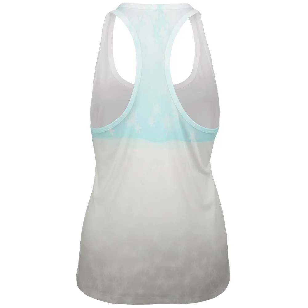 Christmas Santa Jaws Claus Horror All Over Womens Racerback Tank Top sold by Old Glory product image thumbnail 2