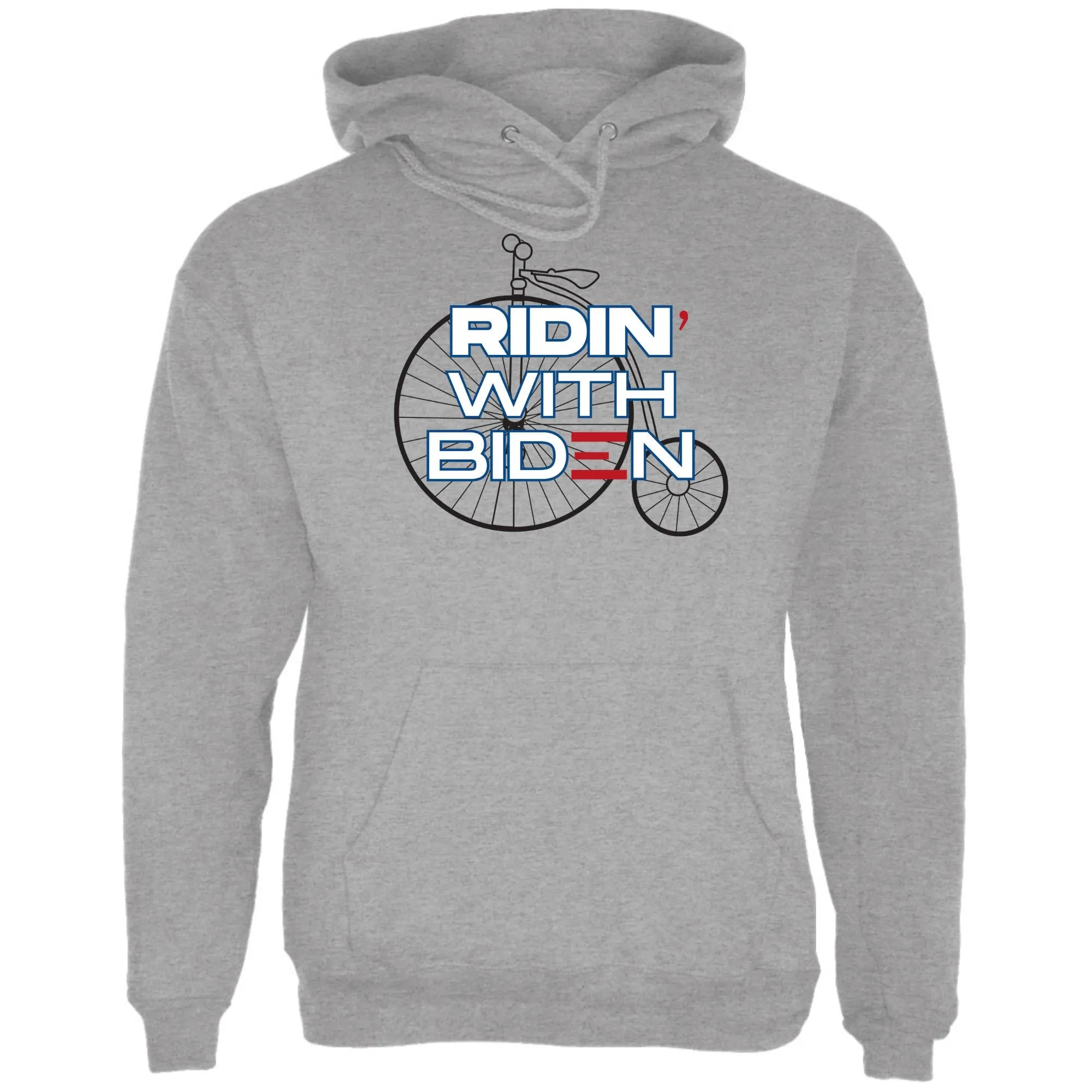 Election 2024 Ridin With Biden Vintage Bike Mens Pullover Hoodie sold by Old Glory