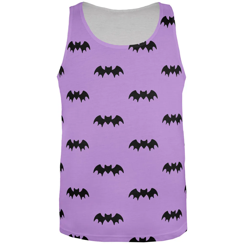 Halloween Bats Pattern All Over Mens Tank Top sold by Old Glory