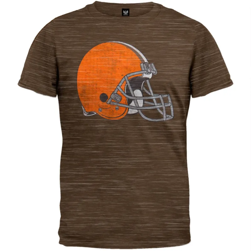 Cleveland Browns - Logo Scrum Premium T-Shirt sold by Old Glory