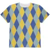 Hanukkah Jester Harlequin Costume All Over Youth T Shirt sold by Old Glory