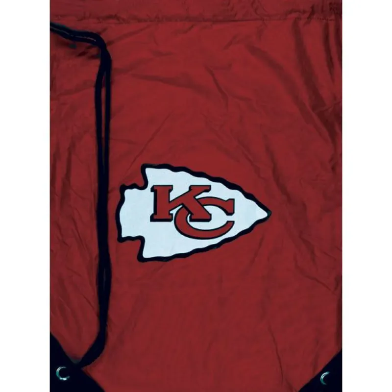 Kansas City Chiefs - Logo Nylon Backsack sold by Old Glory
