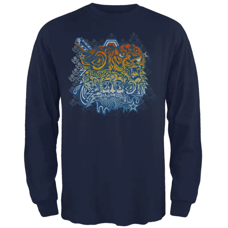 Jerry Garcia - Tigers Mens Long Sleeve T Shirt sold by Old Glory