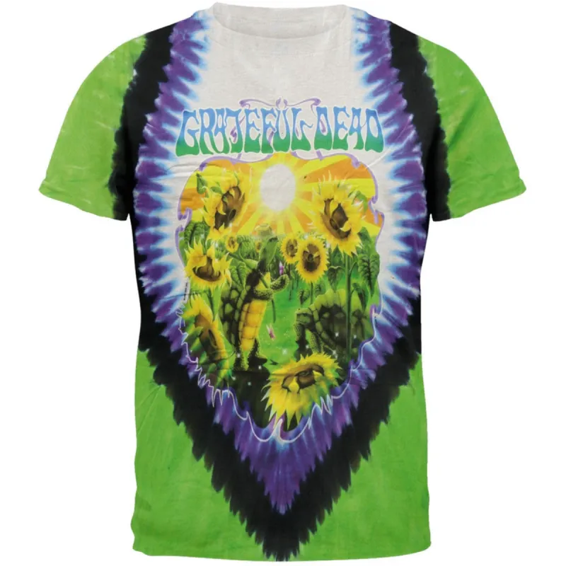 Grateful Dead - Sunflower Terrapin Tie Dye T-Shirt sold by Old Glory