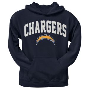 San Diego Chargers - Logo Scrimmage Premium Pullover Hoodie sold by Old Glory