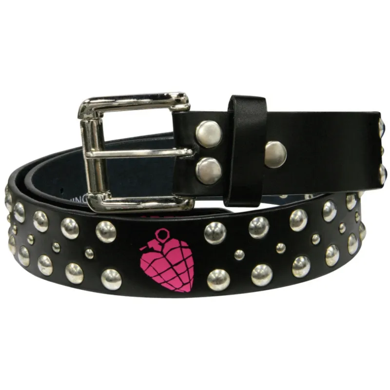 Green Day - Grenades Studded Belt made by Green Day