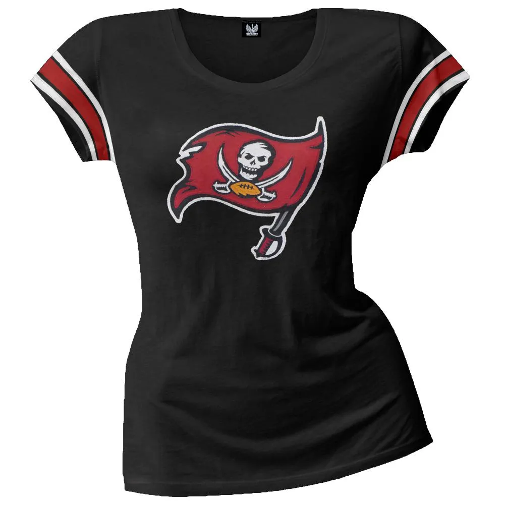 Tampa Bay Buccaneers - Off Campus Juniors Premium Scoop T-Shirt sold by Old Glory