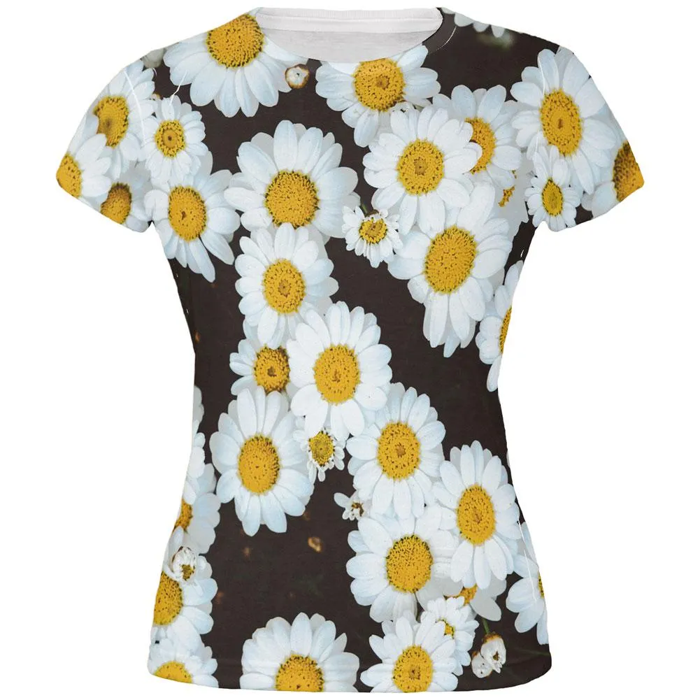 Daisies All Over Juniors T Shirt sold by Old Glory