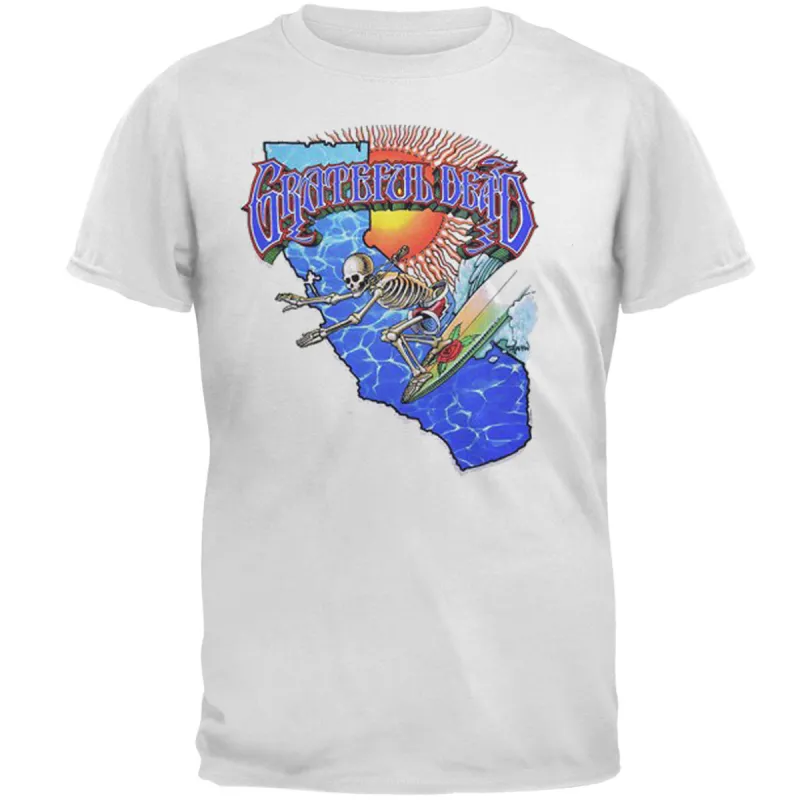 Grateful Dead - California Surfer Mens T Shirt sold by Old Glory