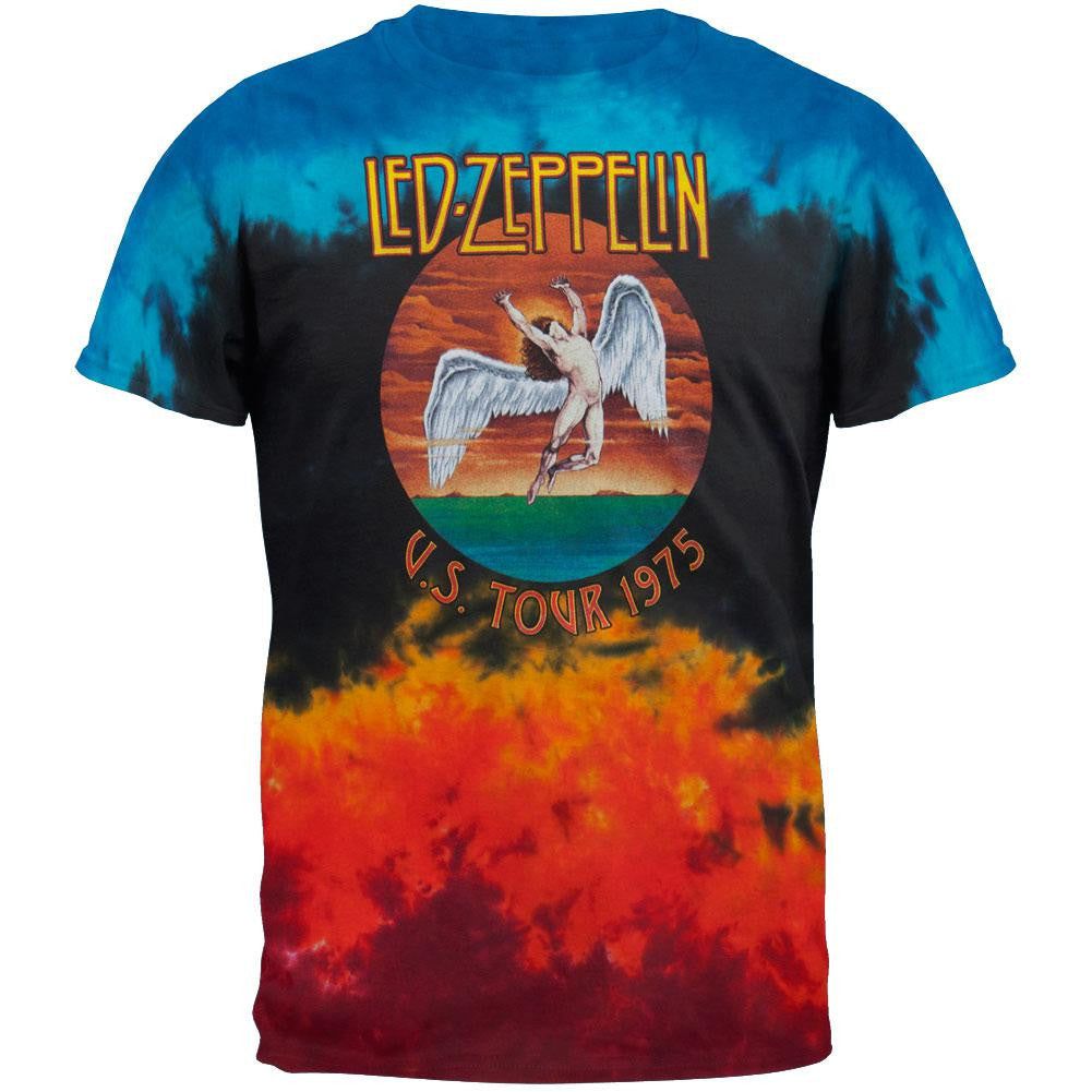 Led Zeppelin - Icarus 1975 Tie Dye T-Shirt sold by Old Glory