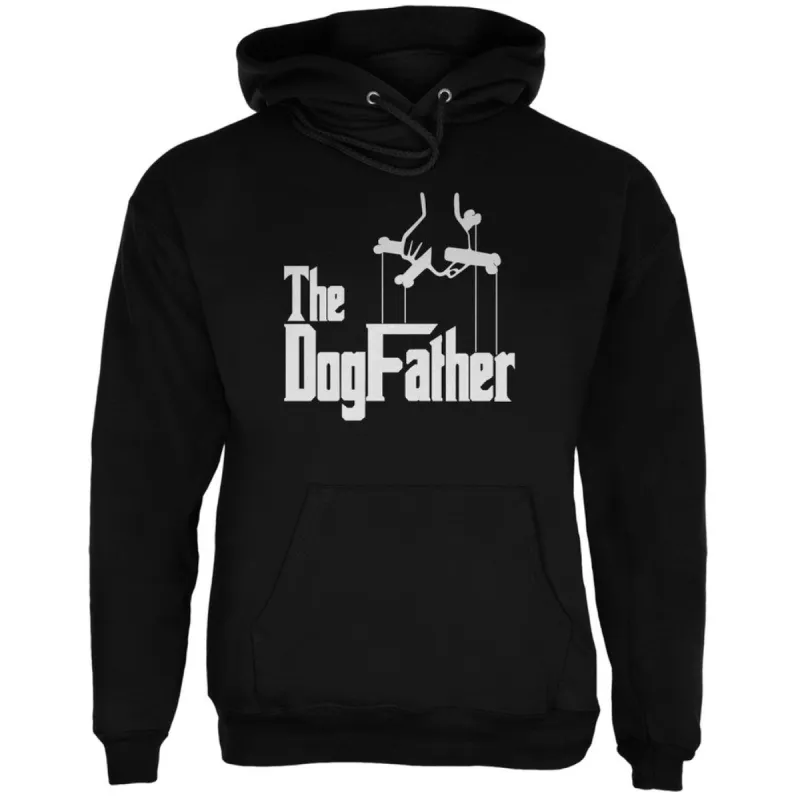 Fathers Day - The Dog Father Black Adult Hoodie sold by Old Glory