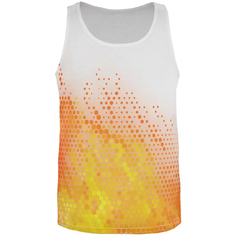 Digital Fire All Over Adult Tank Top sold by Old Glory