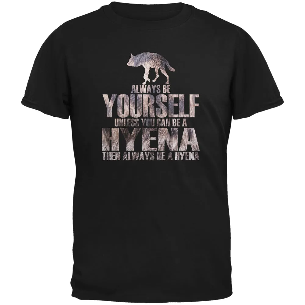 Always be Yourself Hyena Black Youth T-Shirt sold by Old Glory