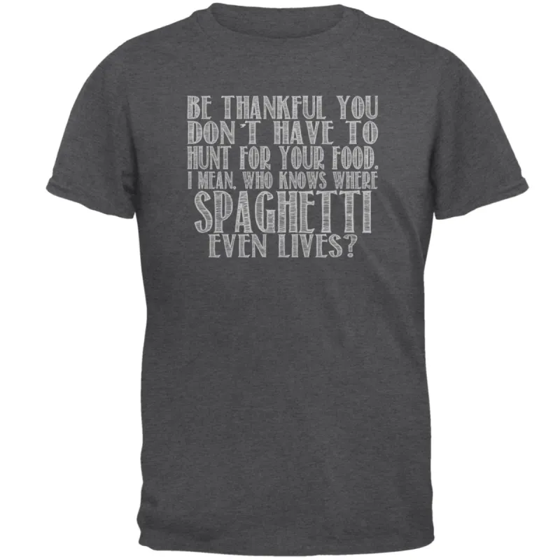Hunt For Spaghetti Mens T Shirt sold by Old Glory