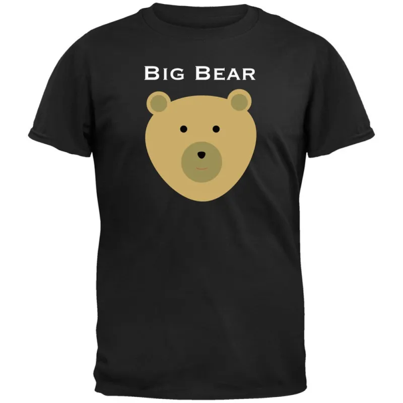Big Bear Face Black T-Shirt sold by Old Glory