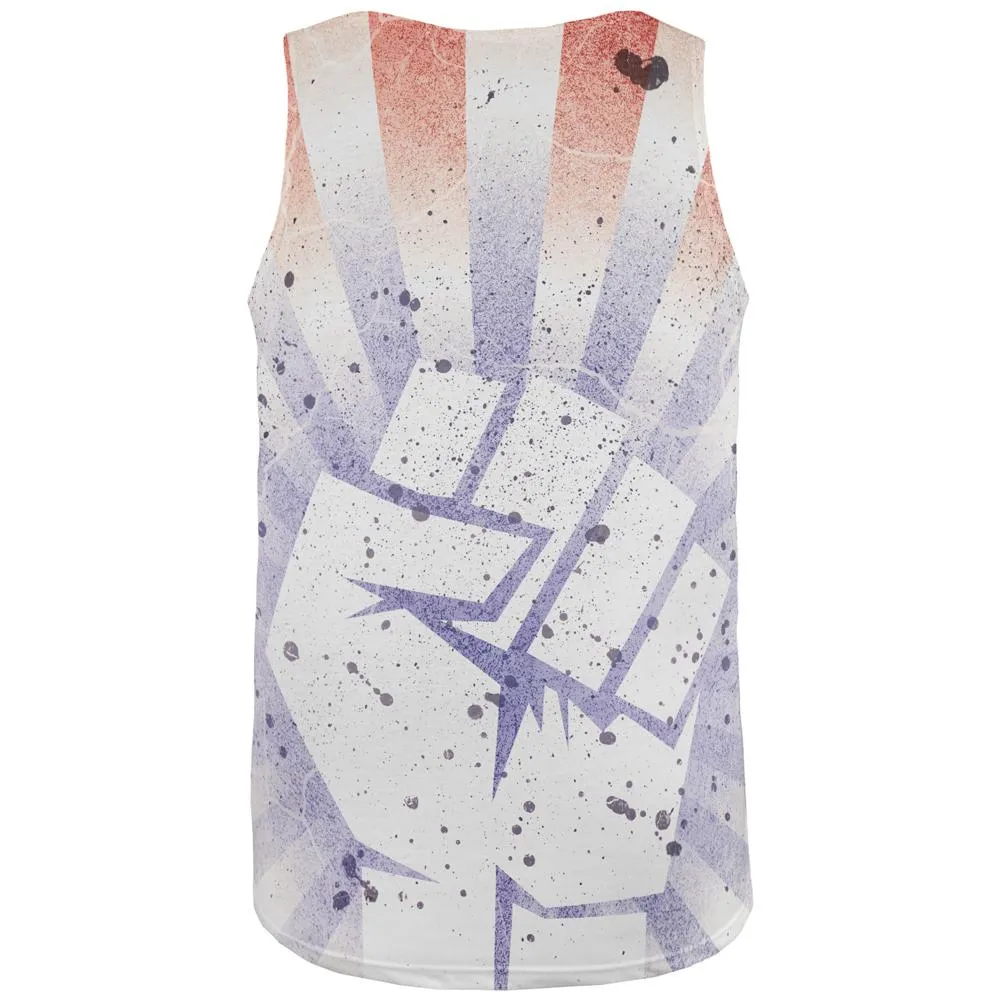 July 4th American Revolution Raised Fist All Over Mens Tank Top sold by Old Glory product image thumbnail 2