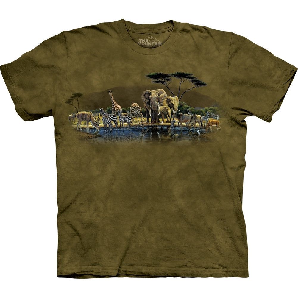 Safari Animals Gathering Place T-Shirt sold by Old Glory